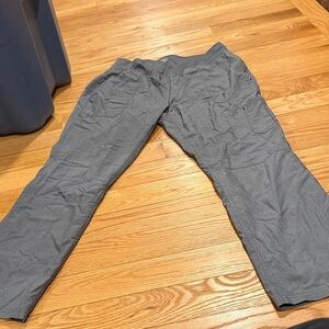 Healing Hands Women's Gray Straight Leg Pants